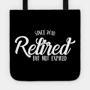 Retired Since 2018 Dark Tote