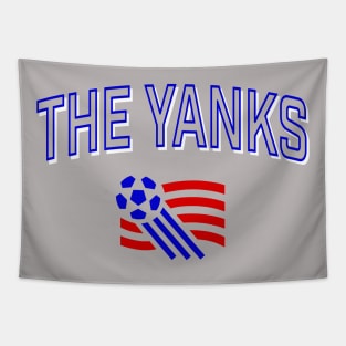 Support US Soccer with this retro design! Tapestry