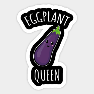 Peaches and eggplants Sticker for Sale by DesignDoubleP