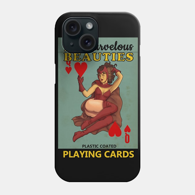 Marvelous Playing Cards Phone Case by soletine