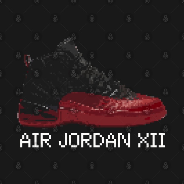 AJ XII - Pixelated art by Buff Geeks Art