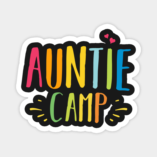 Auntie Camp Magnet by zeno27