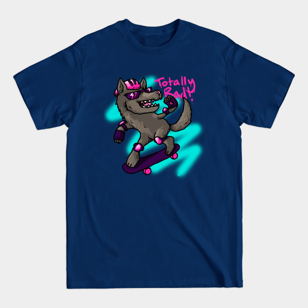 Discover Totally Rad! - Wolf - T-Shirt