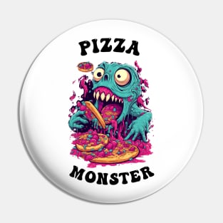 The Pizza Monster Pin