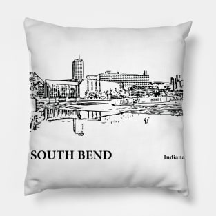 South Bend Indiana Pillow