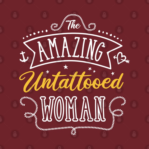 The Amazing Untattooed Woman by Bumblebeast