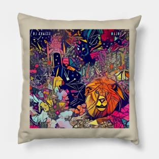 Abstract Major Key Pillow