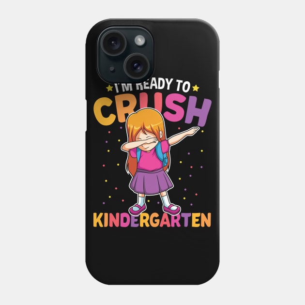 Dabbing Girl Kindergarten Funny Back To School Gift Phone Case by HCMGift