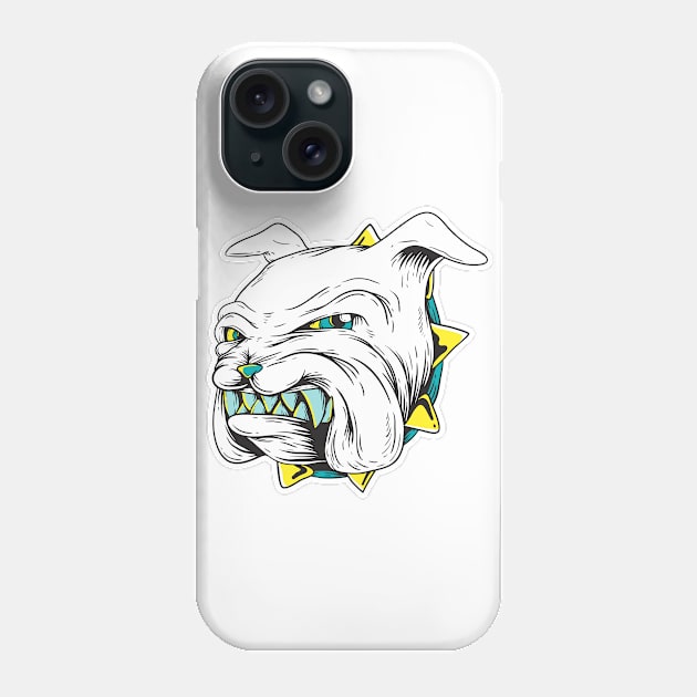 Bulldog Phone Case by Digster
