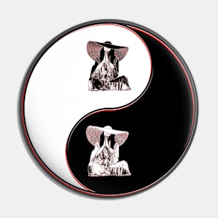 yin yang balance harmony design eastern temple vibes Pin