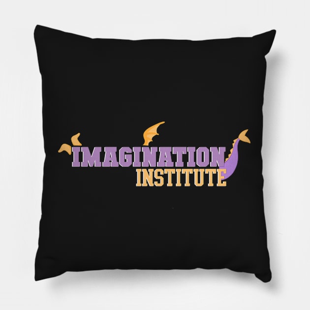 Imagination Institute Sticker - Figment - Journey into Imagination Pillow by KelseyStryds