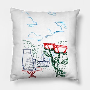 Summer Garden Pillow