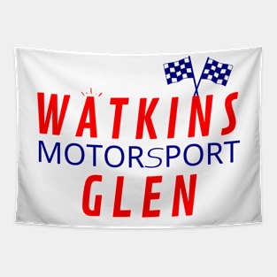 Watkins Glen Motorsport Tapestry