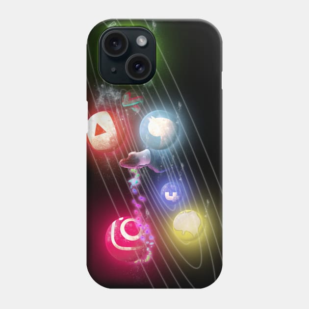 Social System Phone Case by Tariq-T-art