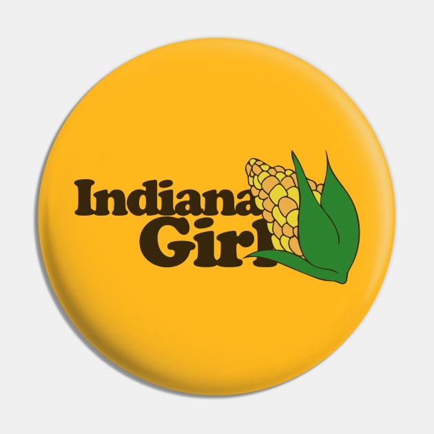 Indiana Girl Pin by bubbsnugg