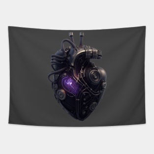 Cyborg Heart 4 Tapestry