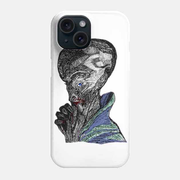 Aliens Among Us Phone Case by Carruthers