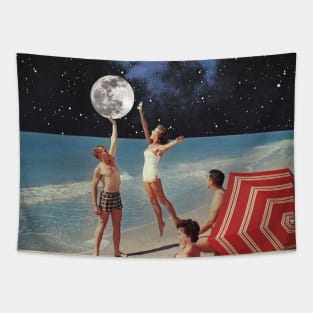 Reaching for the Moon Tapestry