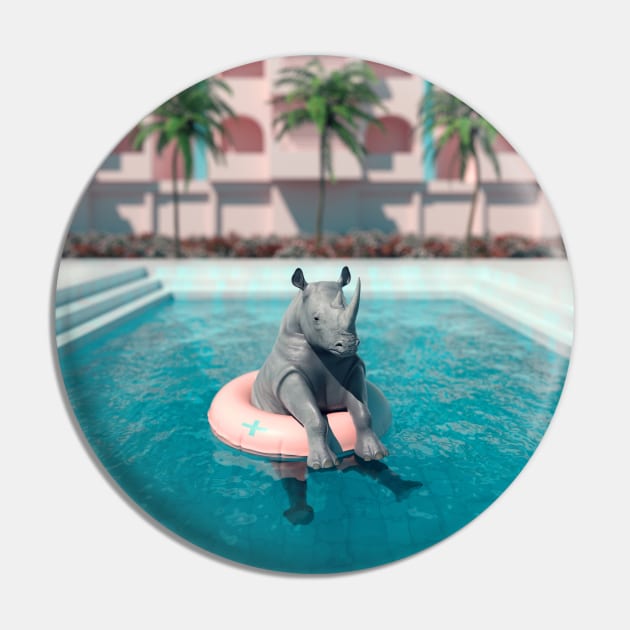 Vacation Pin by NineSidedShape