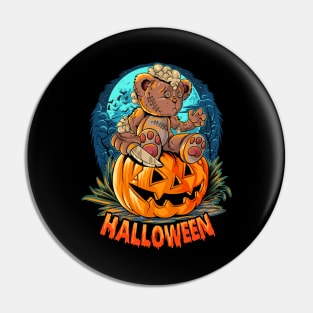 cute-halloween-teddy-bear-with-knife-sitting-pumpkin Pin