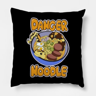 Danger Noodle Soup Pillow