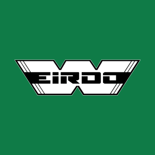 WEIRDO - Logo - White with black lettering - Dark Olive T-Shirt