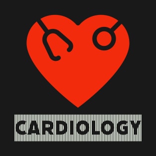 Cardiology, Heart, Stethoscope T-Shirt