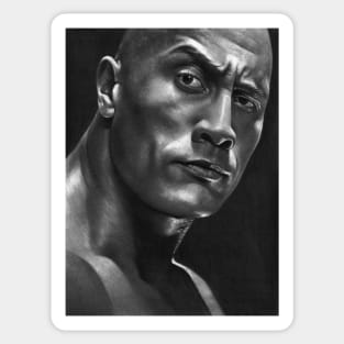 Hello, I decided to draw Dwayne The Rock Johnson - iFunny Brazil