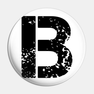 Letter B Pin