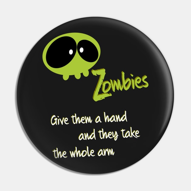 Zombies Pin by Warp9