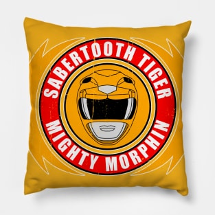 Yellow SaberTooth Pillow