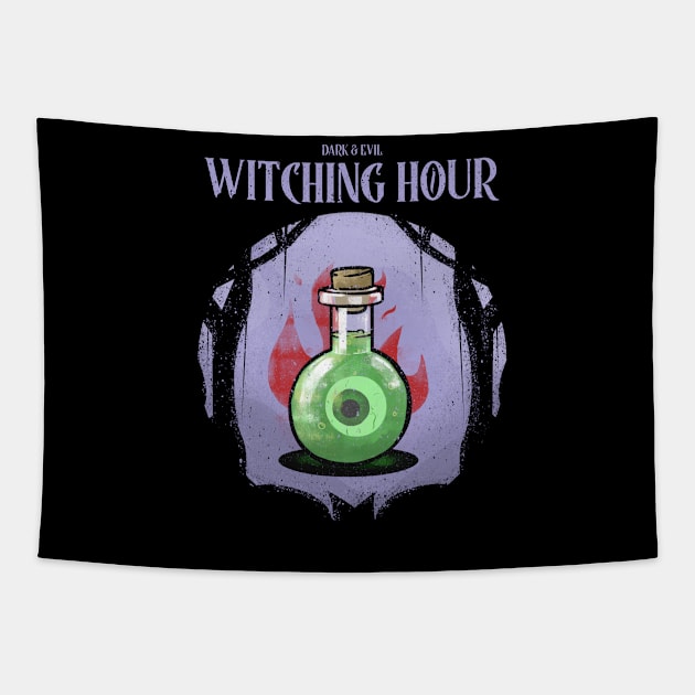 Witching Hour Halloween Gifts Tapestry by Dody