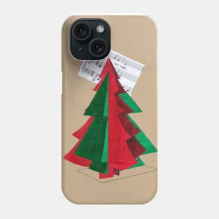 Cubist Christmas Tree Phone Case