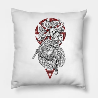 Leshy witcher slavic demon Pillow