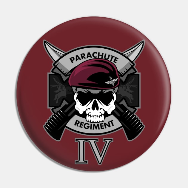 Parachute Regiment - 4th Battalion (4 PARA) Pin by TCP