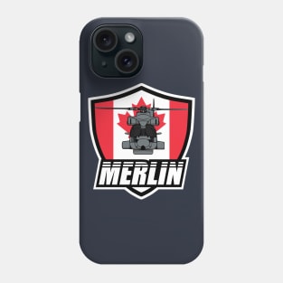 Canadian Merlin Helicopter Patch Phone Case