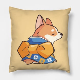 Kimono Corgi Pillow