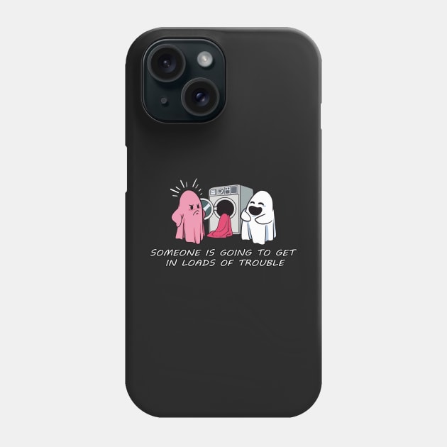 Mad Pink Ghost - Funny Ghost Puns Phone Case by Photomisak72