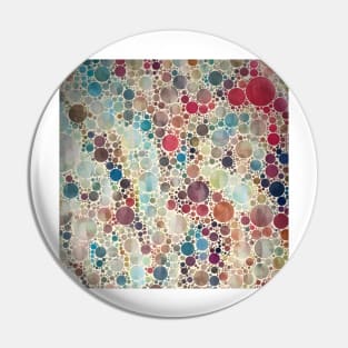 Watercolor Bubbles Pin