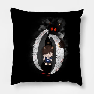 devil manga boy Pillow