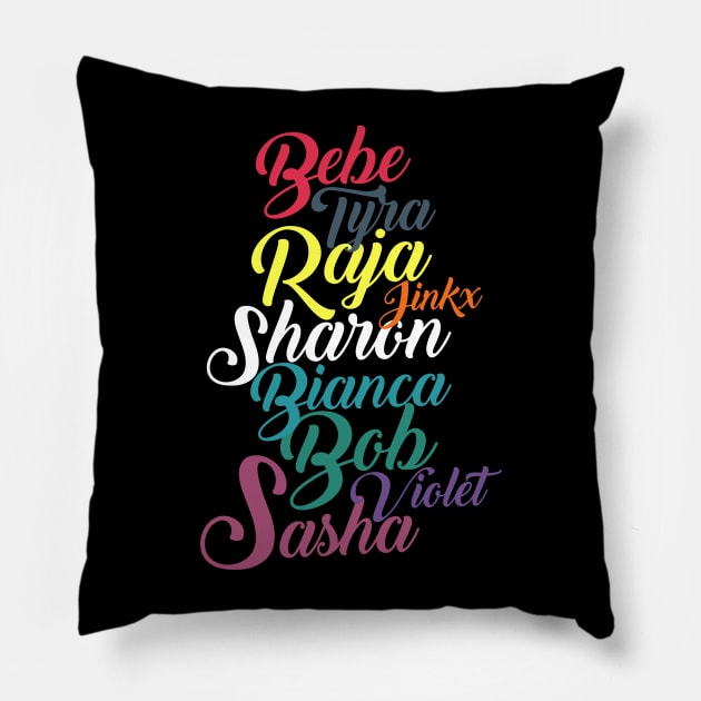 rpdr winners Pillow by disfor