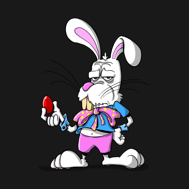 Angry Easter Bunny by natebramble