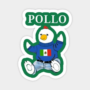 Pollo bear de Mexico Magnet