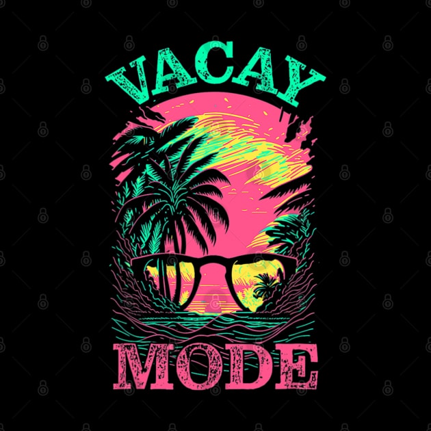 Vacay Mode Vibrant Summer Cruise Holiday Design by fatmehedo8