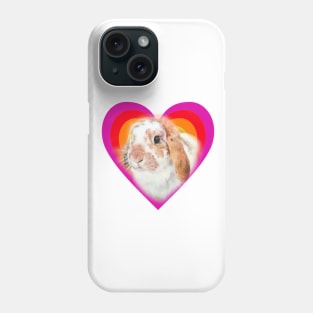 'Lockers' the gorgeous mini lop rabbit! Phone Case