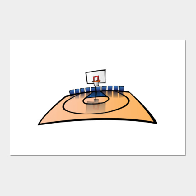 Limited Edition Exclusive Basketball Court Basketball Court Posters And Art Prints Teepublic