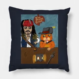 Pirate + Puss in Boots Pillow