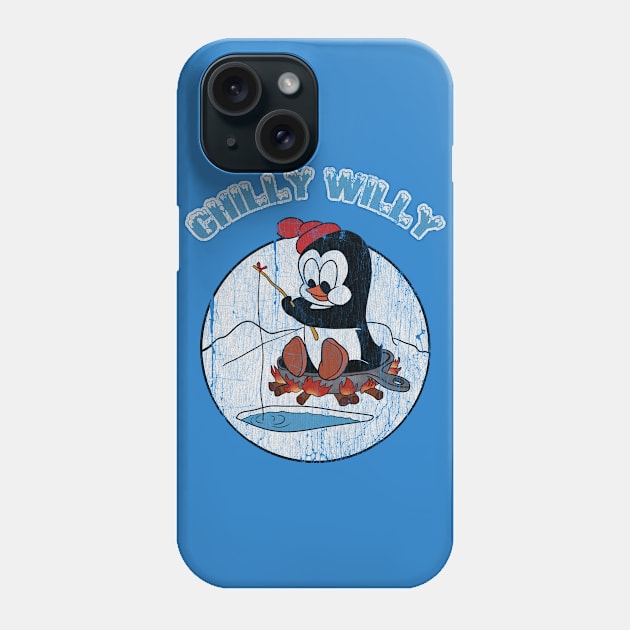 Distressed Chilly willy Phone Case by OniSide