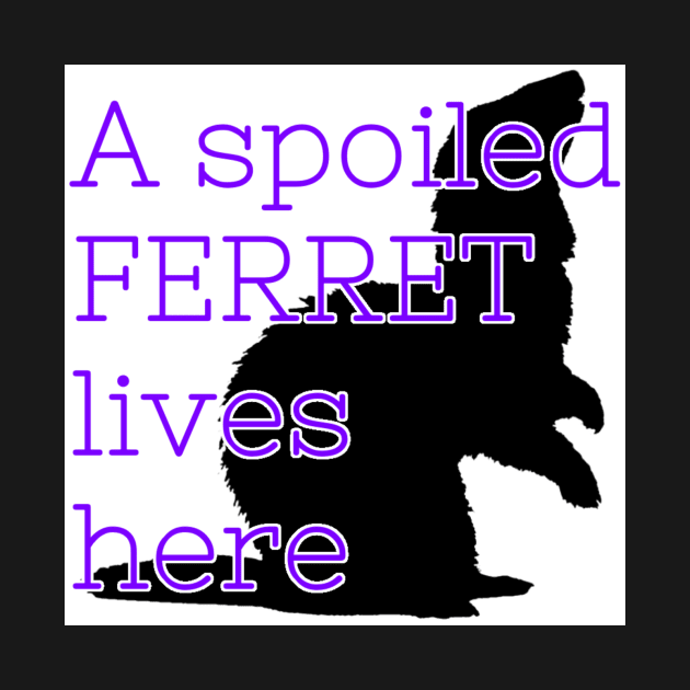 A Spoiled Ferret Lives Here by CeeGunn