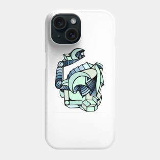 abstract cubism Phone Case